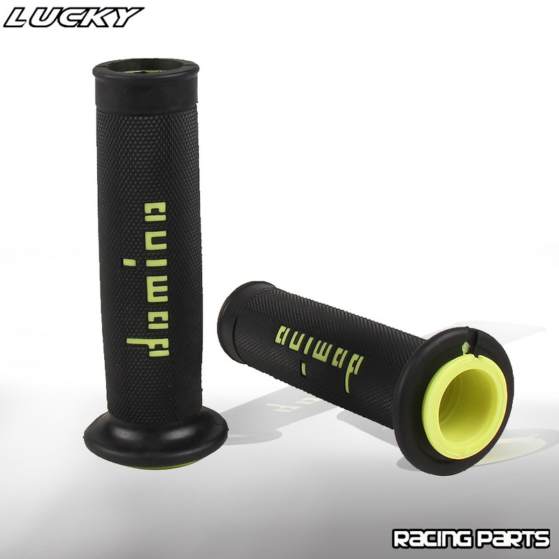 7/8 "22 24mm mâner pentru motociclete pentru KTM YAMAHA Universal Pit Bike Motocross Motocicletă din cauciuc GEL Domino Grip 9 culori