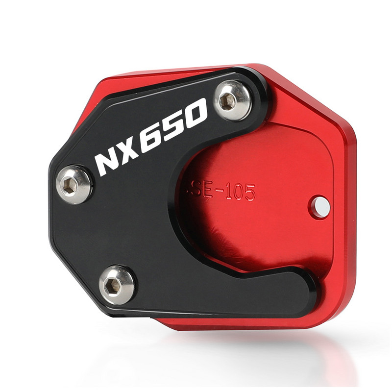 Honda NX650 NX 650 JX Dominatorhoz 1993 1994 1995 1996 1997 1998 1999 oldalsó állvány nagyító lemez kitámasztó nagyító hosszabbító