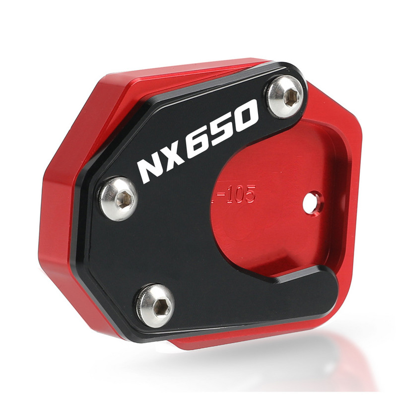 Honda NX650 NX 650 JX Dominatorhoz 1993 1994 1995 1996 1997 1998 1999 oldalsó állvány nagyító lemez kitámasztó nagyító hosszabbító