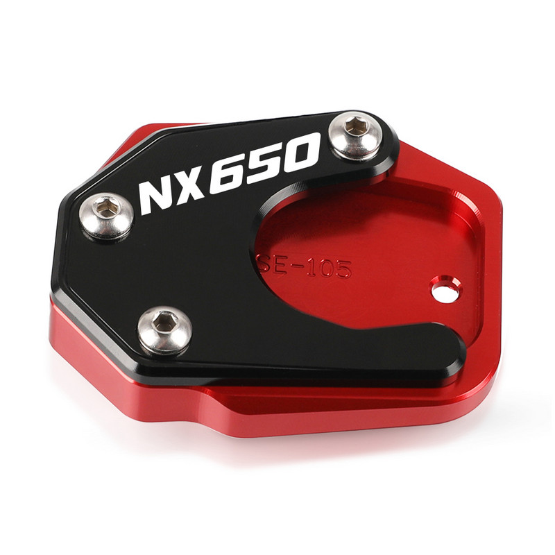 Honda NX650 NX 650 JX Dominatorhoz 1993 1994 1995 1996 1997 1998 1999 oldalsó állvány nagyító lemez kitámasztó nagyító hosszabbító