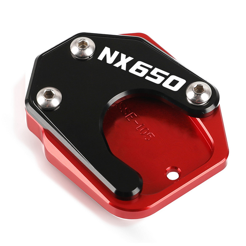 Honda NX650 NX 650 JX Dominatorhoz 1993 1994 1995 1996 1997 1998 1999 oldalsó állvány nagyító lemez kitámasztó nagyító hosszabbító