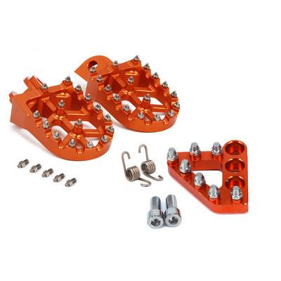 Pentru KTM SX SXF EXC EXCF XC XCF XCW XCFW 65 85 125 150 200 250 300 350 Sujere pentru picioare Pin Suport pentru picioare Suportă pentru picioare Pedale