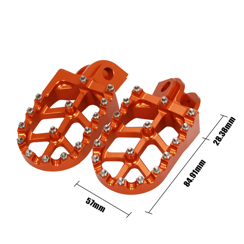 Pentru KTM SX SXF EXC EXCF XC XCF XCW XCFW 65 85 125 150 200 250 300 350 Sujere pentru picioare Pin Suport pentru picioare Suportă pentru picioare Pedale