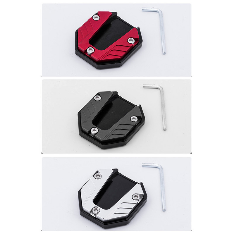 Мотоциклетни велосипеди Разширител на стойка за крака Странична стойка Удължител за подложка за крака Поддържаща плоча Аксесоари за мотоциклети