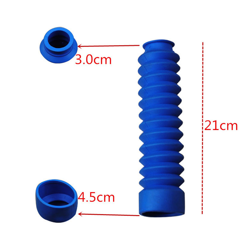 2 buc. Protector universal din cauciuc pentru motociclete, capac de protectie a furcii din fata pentru motociclete, Ghetare, protectie pentru cizme, capac de praf