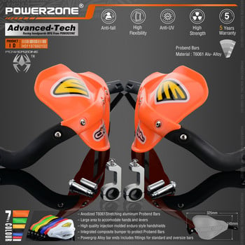 Χειροφύλακες Powerzone Probend Για Honda KTM ADV EXC EnduroHusqvarna TE CRF WRF DRZ KLX τιμόνι μοτοσικλέτας Dirt Bike ATV