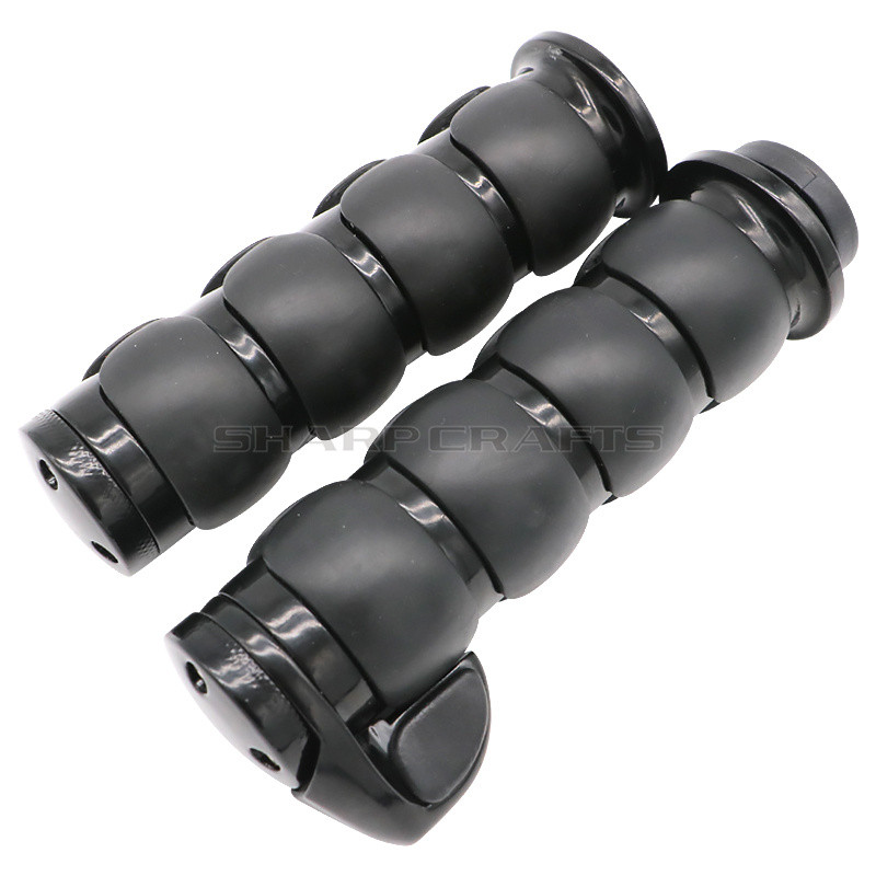 1" arba 7/8" 4 žiedų oro amortizuotos rankenos su droseliu, skirtu Harley Honda Kawasaki Suzuki Yamaha Bikes Cruiser Chopper Custom