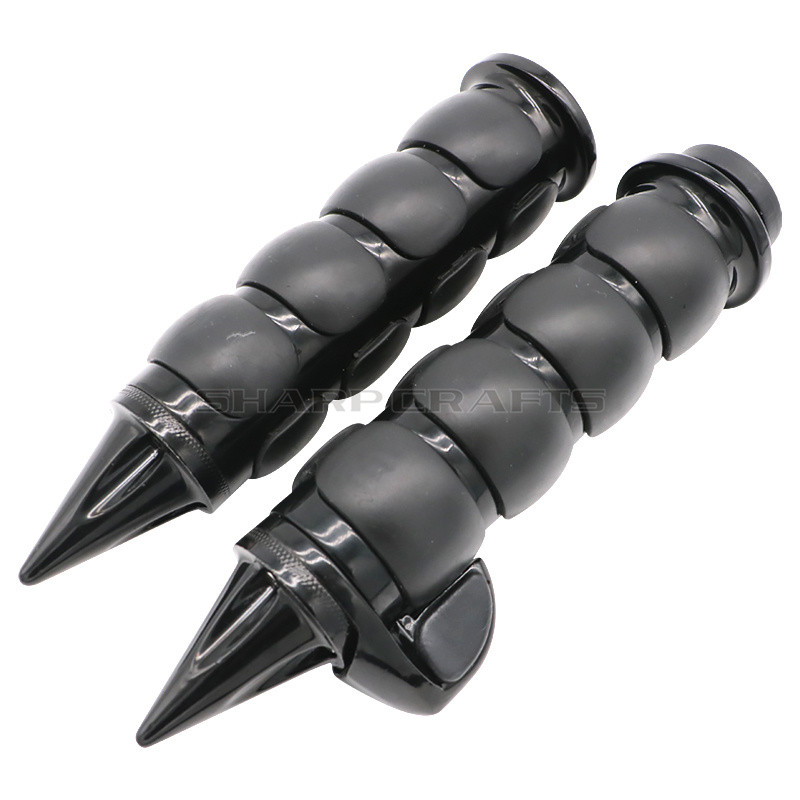 1" arba 7/8" 4 žiedų oro amortizuotos rankenos su droseliu, skirtu Harley Honda Kawasaki Suzuki Yamaha Bikes Cruiser Chopper Custom