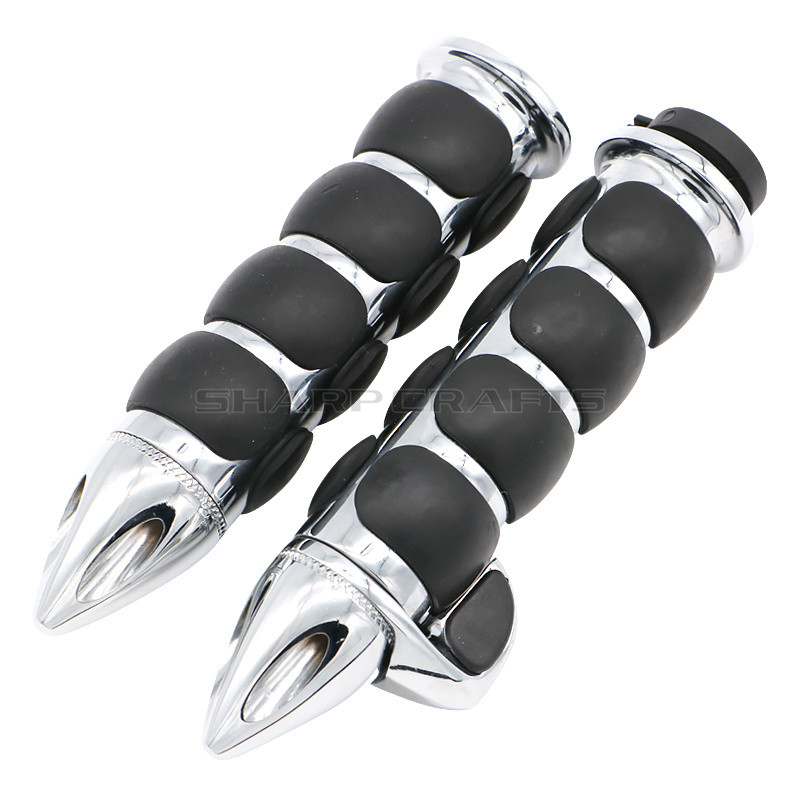 1" arba 7/8" 4 žiedų oro amortizuotos rankenos su droseliu, skirtu Harley Honda Kawasaki Suzuki Yamaha Bikes Cruiser Chopper Custom