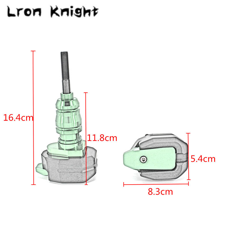 Pentru KAWASAKI NINJA ZX-10R ZX10R ZX 10R Motocicletă CNC Cadre de protecție împotriva căderii Slider Careing Protector Anti Crash Pad Protector