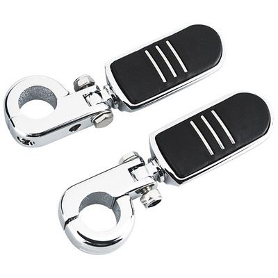 Motocicletă 32mm Protecție Motor Bară de protecție Universală 1 1/4" Kit de montare pentru picior pentru picior pentru Harley Electra Road King Street Glide