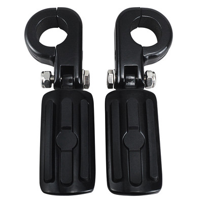 Motocicletă 32mm Protecție Motor Bară de protecție Universală 1 1/4" Kit de montare pentru picior pentru picior pentru Harley Electra Road King Street Glide