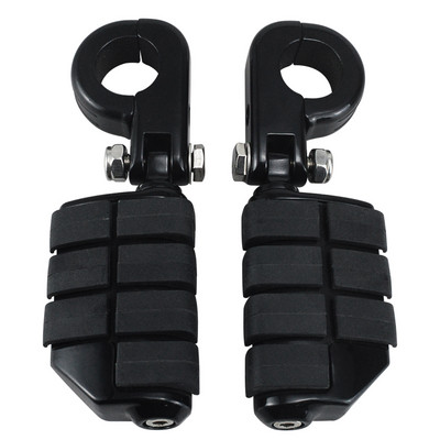 Motocicletă 32mm Protecție Motor Bară de protecție Universală 1 1/4" Kit de montare pentru picior pentru picior pentru Harley Electra Road King Street Glide