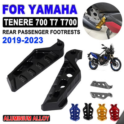 Tenere700 lábtartók Hátsó lábtartók Utasok lábtámaszai Yamaha Tenere 700 T7 2019 2020 2021 2022 motorkerékpár tartozékokhoz