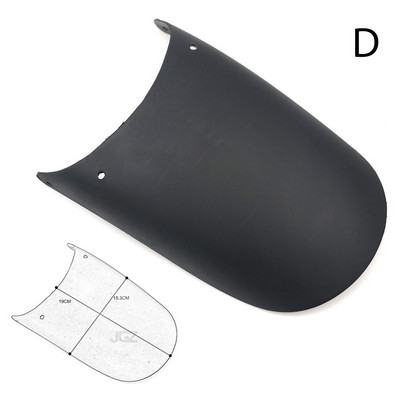 Extensor pentru apărător de noroi față spate pentru motociclete Fender Splash Extensie Pad universal pentru KTM Ducati Kawasaki Benelli Honda Harley BMW