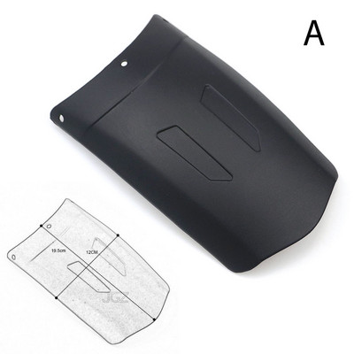 Extensor pentru apărător de noroi față spate pentru motociclete Fender Splash Extensie Pad universal pentru KTM Ducati Kawasaki Benelli Honda Harley BMW