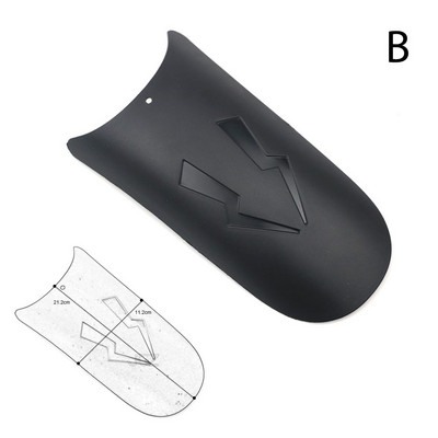 Extensor pentru apărător de noroi față spate pentru motociclete Fender Splash Extensie Pad universal pentru KTM Ducati Kawasaki Benelli Honda Harley BMW
