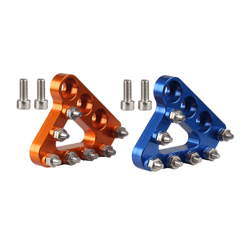 Set de plăci de trepte a pedalei de frână pentru schimbătoare de viteze CNC pentru KTM EXC SXF EXCF XCF SX XC XCW 125-530 Motocross Motocicletă Dirt Bike