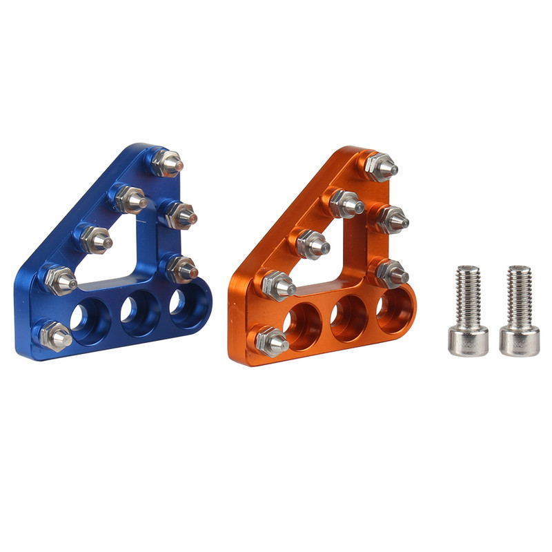 Set de plăci de trepte a pedalei de frână pentru schimbătoare de viteze CNC pentru KTM EXC SXF EXCF XCF SX XC XCW 125-530 Motocross Motocicletă Dirt Bike