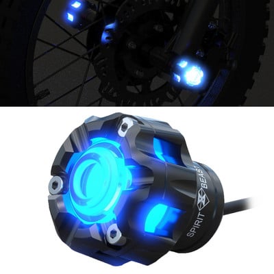 Spirit Beast motorkerékpár leesés elleni védelem tartó Led Shining lengéscsillapító kupával esésvédő Cool Styling