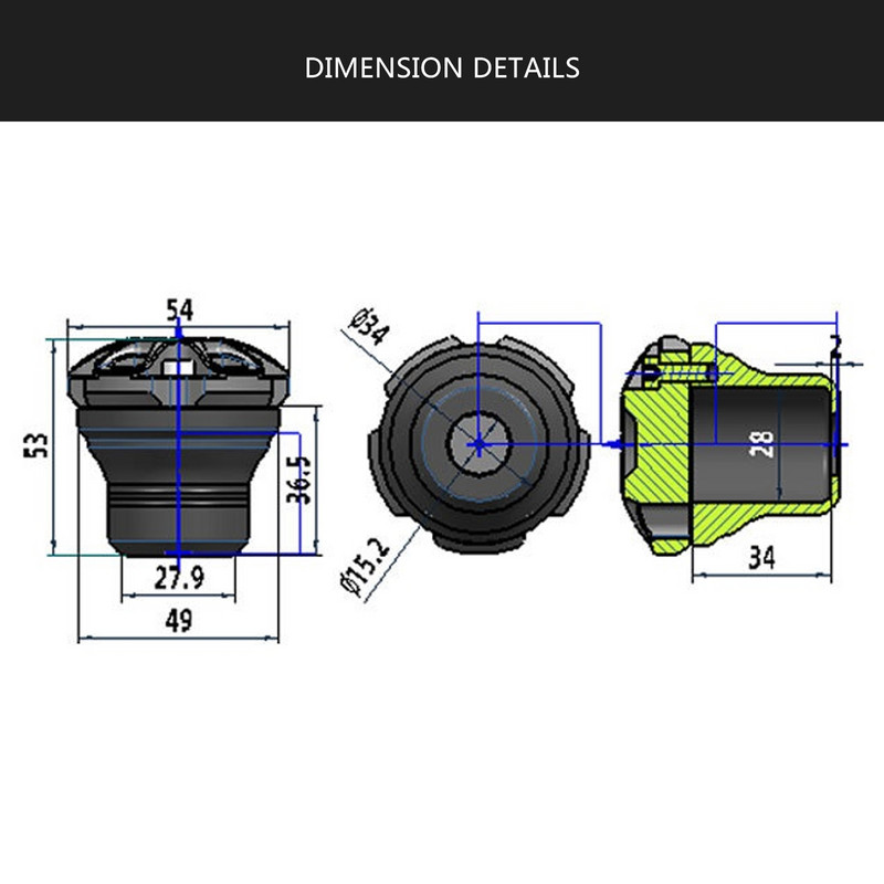 Spirit Beast Universal Motocicletă Anticădere Blocare Accesorii Modificare Personalitate Front Amortizor Bloc Anticădere