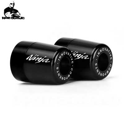 Manere de ghidon de motocicleta Capetele maner Bara de mana CNC Capac Glisor pentru Kawasaki NINJA 250R 300 ER6 650 ZX6 ZX7 ZX9 ZX10 ZX12 ZX14