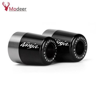 Manere de ghidon de motocicleta Capetele maner Bara de mana CNC Capac Glisor pentru Kawasaki NINJA 250R 300 ER6 650 ZX6 ZX7 ZX9 ZX10 ZX12 ZX14