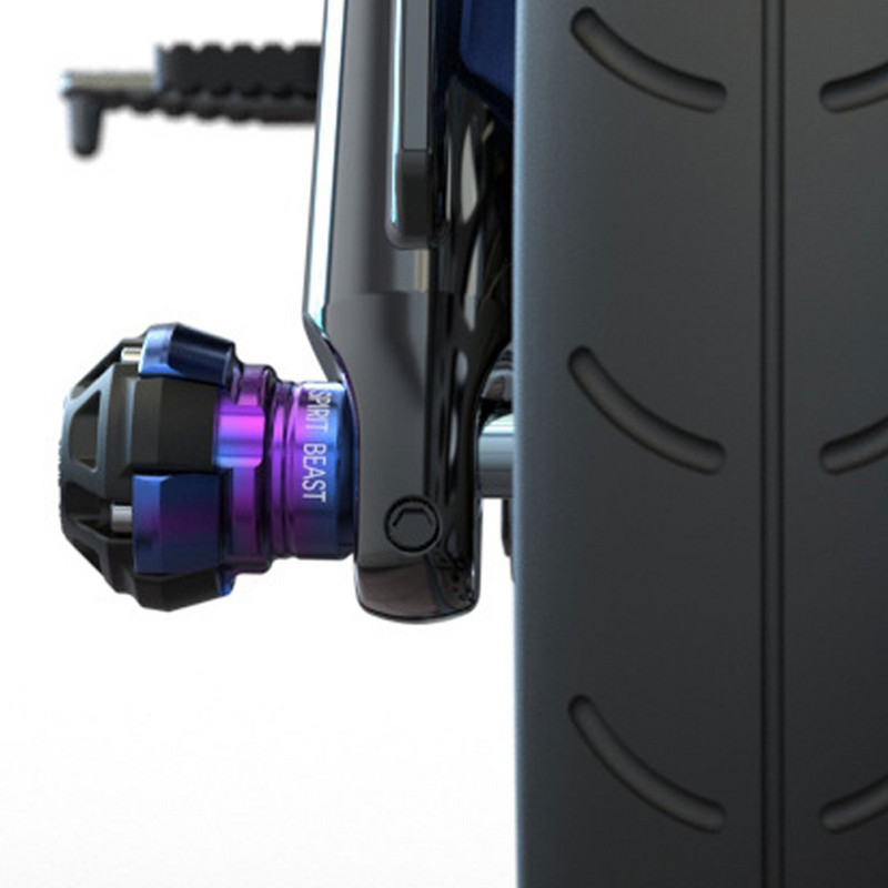 Cupă furcă frontală universală pentru motociclete Accesorii modificate Bloc de cădere Protecție roată Cupă anti-cădere