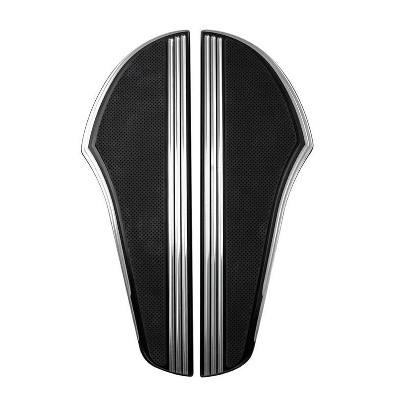 Motocicletă CNC Planșeu din cauciuc Suport pentru picioare pentru șofer Pedală anti-alunecare pentru Harley Touring Road Glide Road King Electra Glide FLHX Dyna