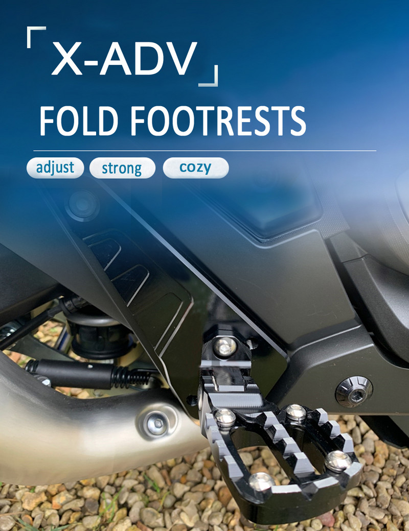 Accesorii noi pentru motociclete Sujere pentru picioare din spate pliabile Suport pentru picioare Pedala pasager pentru HONDA XADV X-ADV 750 X-adv750 XADV750 2021 2022