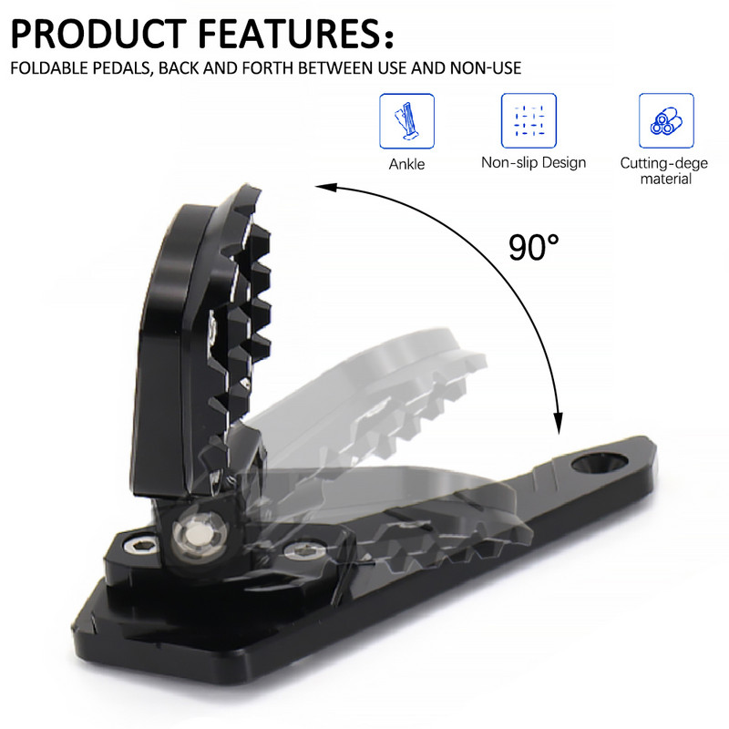 Accesorii noi pentru motociclete Sujere pentru picioare din spate pliabile Suport pentru picioare Pedala pasager pentru HONDA XADV X-ADV 750 X-adv750 XADV750 2021 2022