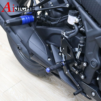 Мотоциклет CNC регулируем заден комплект Rearsets Поставка за крака Поставка за крака за YAMAHA YZF-R3 YZF-R25 YZF R3 R25 YZFR3 MT-03 MT-25 MT03 MT25