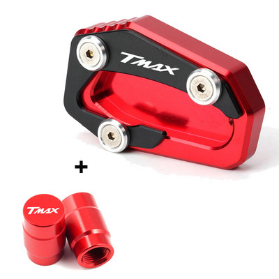 Για YAMAHA T-Max 560 TMAX 530 SX DX TECH MAX TMAX560 2017-2022 Μοτοσικλέτα Πλαϊνή βάση στήριξης Kickstand Μεγέθυνση Καπάκια βαλβίδας ελαστικών