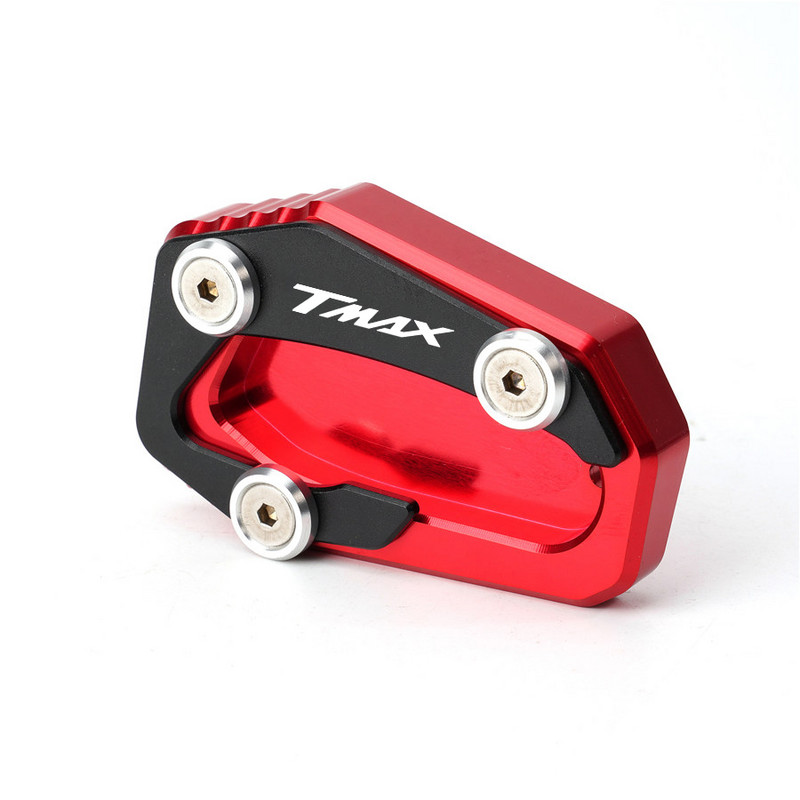 Για YAMAHA T-Max 560 TMAX 530 SX DX TECH MAX TMAX560 2017-2022 Μοτοσικλέτα Πλαϊνή βάση στήριξης Kickstand Μεγέθυνση Καπάκια βαλβίδας ελαστικών