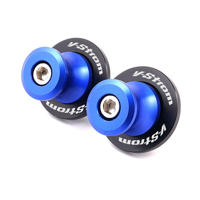 SUZUKI VStrom V Strom 250 650 1000 1050 XT DL mootorrattatarvikute jaoks, CNC alumiiniumist 8 mm õõtshoova pooli liugur-aluse kruvid