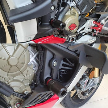 Για DUCATI Streetfighter V4 V4S Street Fighter 2020 Μοτοσικλέτας προστασίας από πτώση Πλαίσιο Slider Fairing Guard Crash Protection