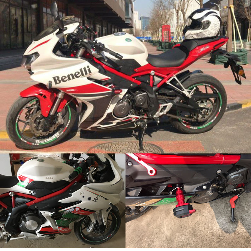 Pentru Benelli 302 BJ300-C Accesorii pentru motociclete CNC Cadran de protecție împotriva căderii Glisor caren Protector anti-coliziune