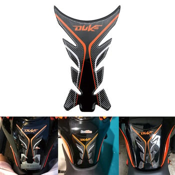 Διακοσμητικό αυτοκόλλητο για KTM Duke 125 200 990 1290 μοτοσικλέτα Tank Pad Protector Decal with Keychain