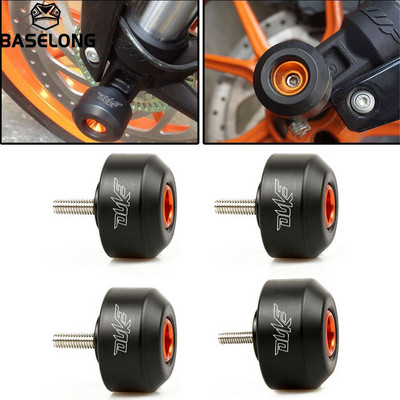 Pentru KTM DUKE 125 200 2012 DUKE390 2013 2014 Duke 250 2016-2021 Motocicletă față, spate, furcă, cadru roată, glisor, protecție împotriva accidentului