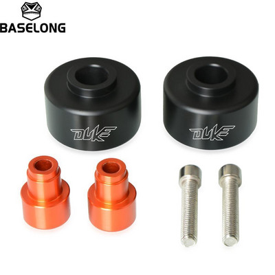 Pentru KTM DUKE 125 200 2012 DUKE390 2013 2014 Duke 250 2016-2021 Motocicletă față, spate, furcă, cadru roată, glisor, protecție împotriva accidentului