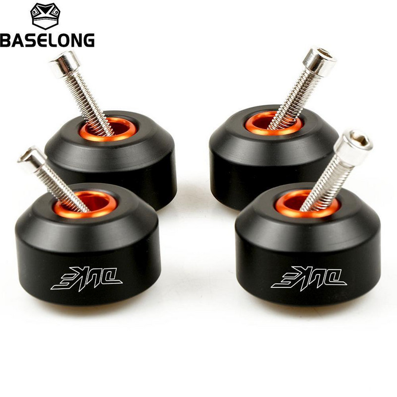 Pentru KTM DUKE 125 200 2012 DUKE390 2013 2014 Duke 250 2016-2021 Motocicletă față, spate, furcă, cadru roată, glisor, protecție împotriva accidentului