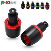 Manere universale pentru capete de bară pentru Honda Ducati Yamaha Kawasaki 7/8" 22mm Ghidon de motocicletă Mufă de contragreutate Slider