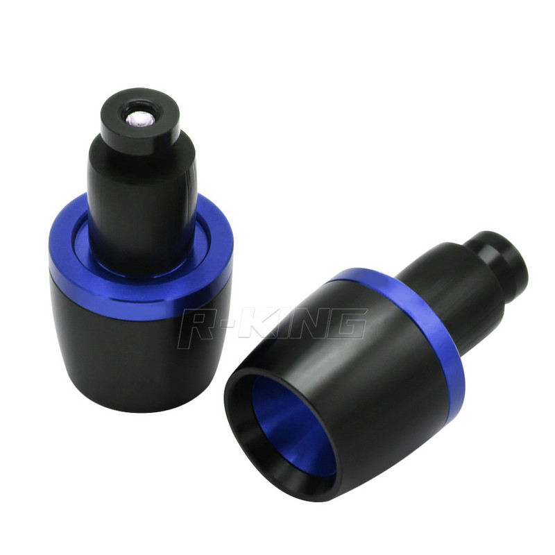 Manere universale pentru capete de bară pentru Honda Ducati Yamaha Kawasaki 7/8" 22mm Ghidon de motocicletă Mufă de contragreutate Slider