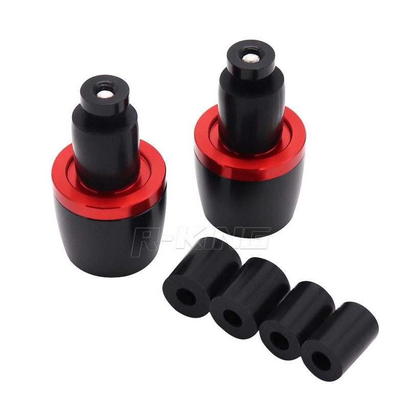 Manere universale pentru capete de bară pentru Honda Ducati Yamaha Kawasaki 7/8" 22mm Ghidon de motocicletă Mufă de contragreutate Slider