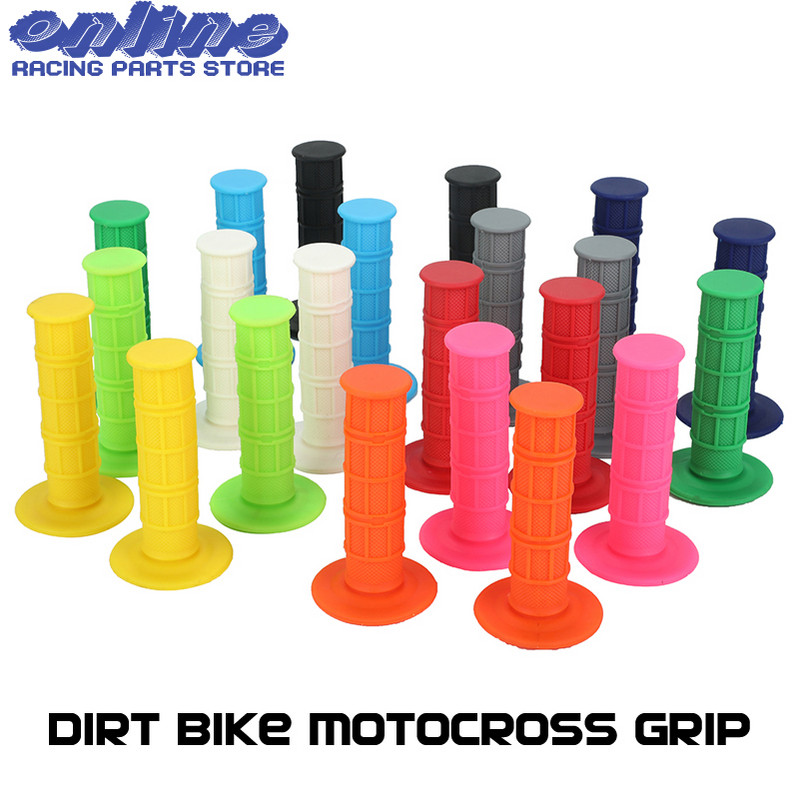 Mâner negru MX Gel cauciuc pentru ghidon CR CRF XR YZ WR TTR KX KLX RMZ RMX RM TC TE FC FE ATV Enduro Motocross Dirt Pit Bike