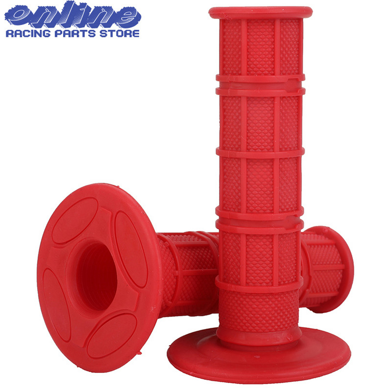 Mâner negru MX Gel cauciuc pentru ghidon CR CRF XR YZ WR TTR KX KLX RMZ RMX RM TC TE FC FE ATV Enduro Motocross Dirt Pit Bike