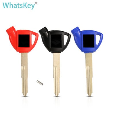 WhatsKey Uncut Blade Мотоциклетни ключове Защитен ключ за ключалка Магнит за Suzuki AN200 AN250 AN400 AN650 Burgman AN 125 250 400