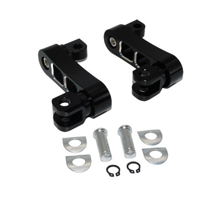 Motociklistički podesivi držači za noge suvozača Komplet za montiranje klinova za autoceste Nosač za produžetke stezaljki za Harley Sportster XL Dyna Fatboy