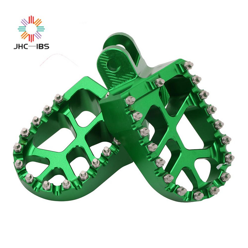Sujete CNC Pedale Suport pentru picioare pentru Kawasaki KLX250R KLX250 KLX250S KLX250SF KLX300R KLX650 KLX650R KLR650