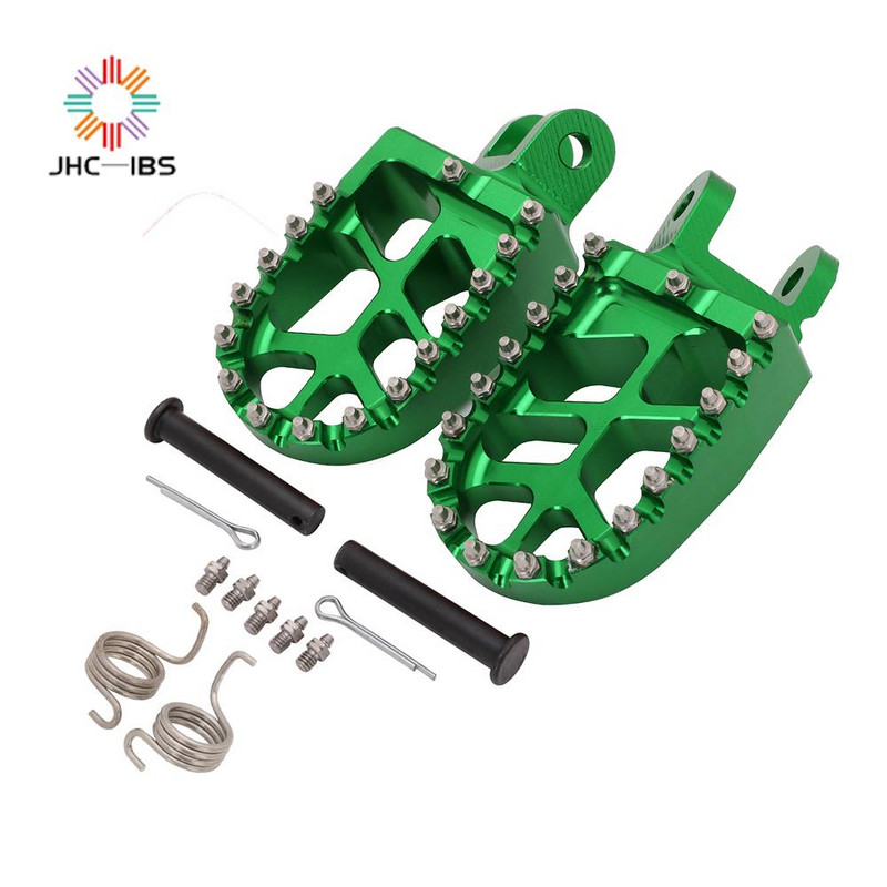 Sujete CNC Pedale Suport pentru picioare pentru Kawasaki KLX250R KLX250 KLX250S KLX250SF KLX300R KLX650 KLX650R KLR650